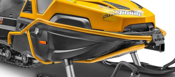 Бампер для снегохода STELS 600, 800 в комплекте с защитой днища